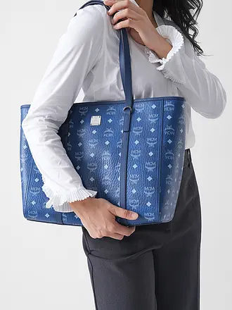 MCM | Tasche - Shopper TONI Medium | blau